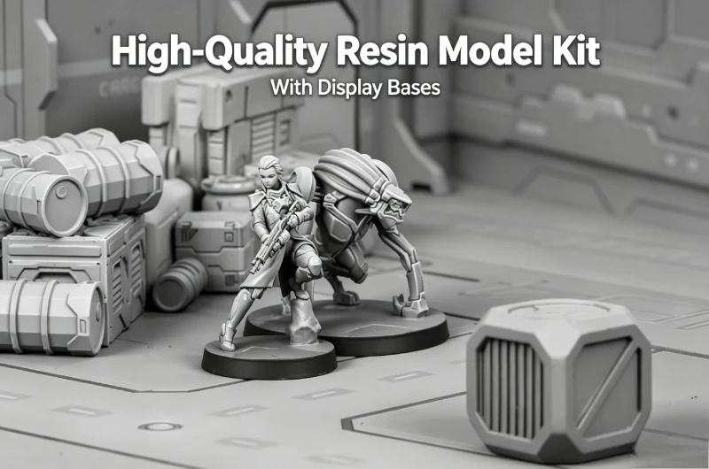 25mm+40mm Base Diecast Resin Assembled Model Kit War Game Chess Team Sirius Unassembled Unpainted