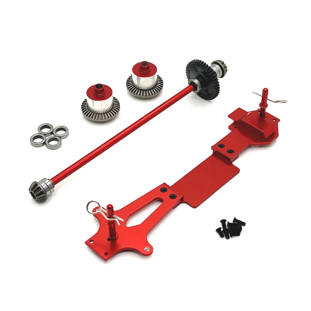 

The New RC Car Upgrade Driving Shaft Differential Second Floor Set for 144016 RC Car Upgrade Parts Red