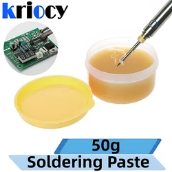 Yellow Paste Soldering Welding Solder Paste Flux PCB IC Parts Welding Gel Tool for Metalworking Tool Free Rosin