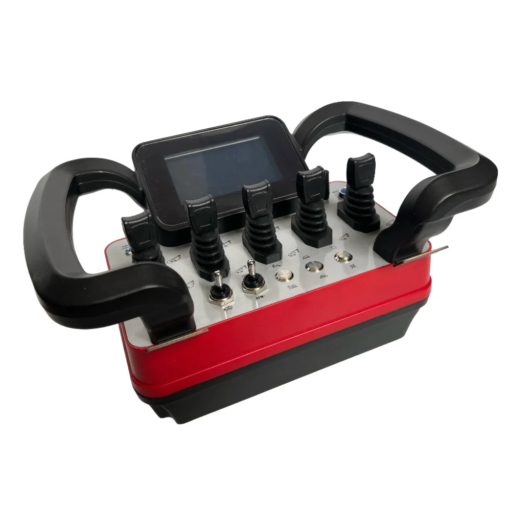 12V Motor Hydraulic Valve Joystick Wireless Linear Telescopic Remote