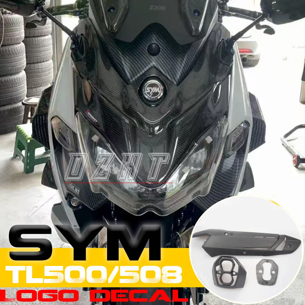 

FOR SYM TL500/508 Exhaust Pipe Cover Heat Shield Anti-Scalding Plate Guard Tail Throat Original Imported Accessories