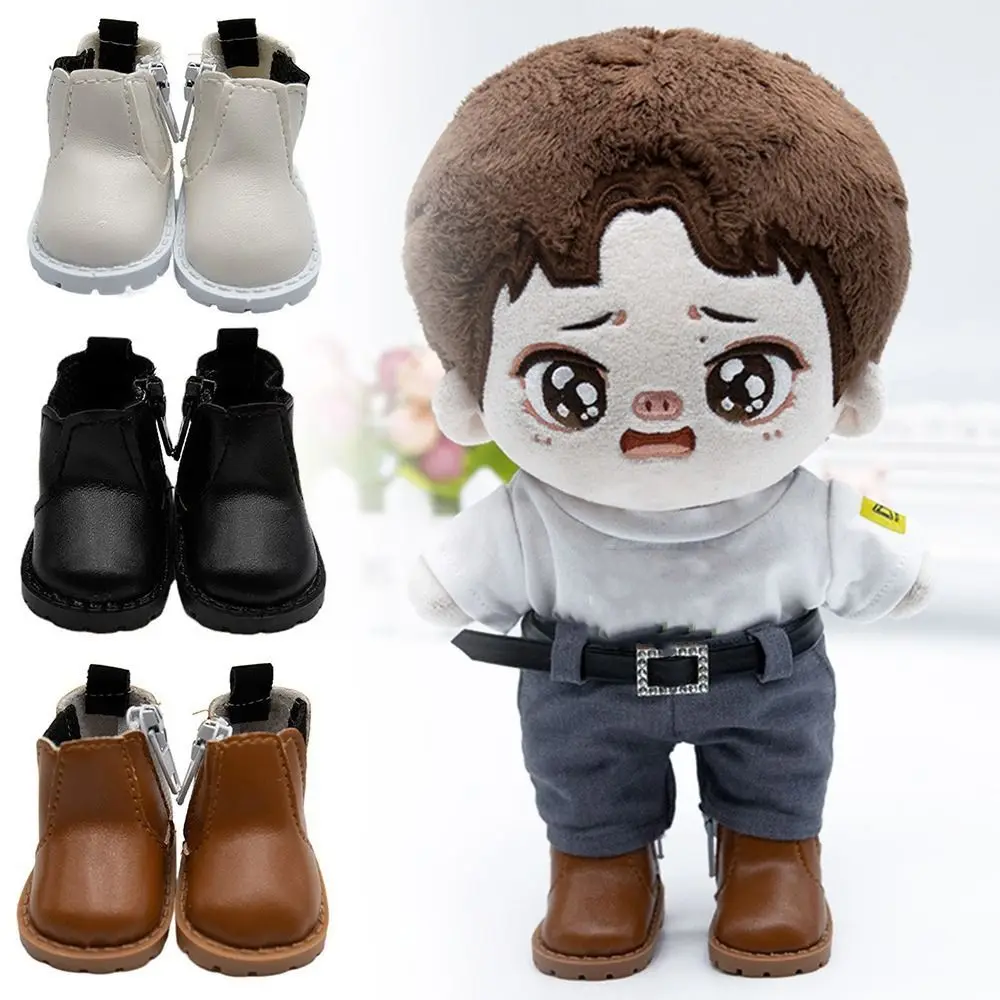 3 Colors  5.5cm Doll Shoes For 20cm Cotton Dolls Accessories For 1/12 Dolls Shoes Casual Wear Boots Fashion Sneakers
