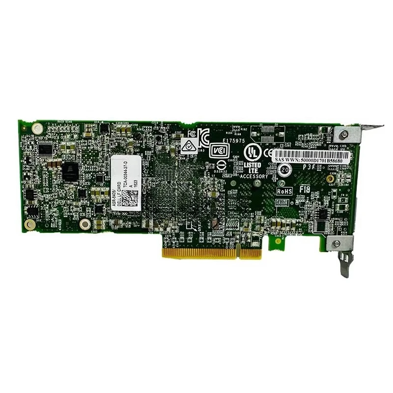 أجزاء لبطاقة الصفيف Adaptec ASR8405 12 جيجابايت/ثانية SAS SATA raid5 الأصلية 8805 8885