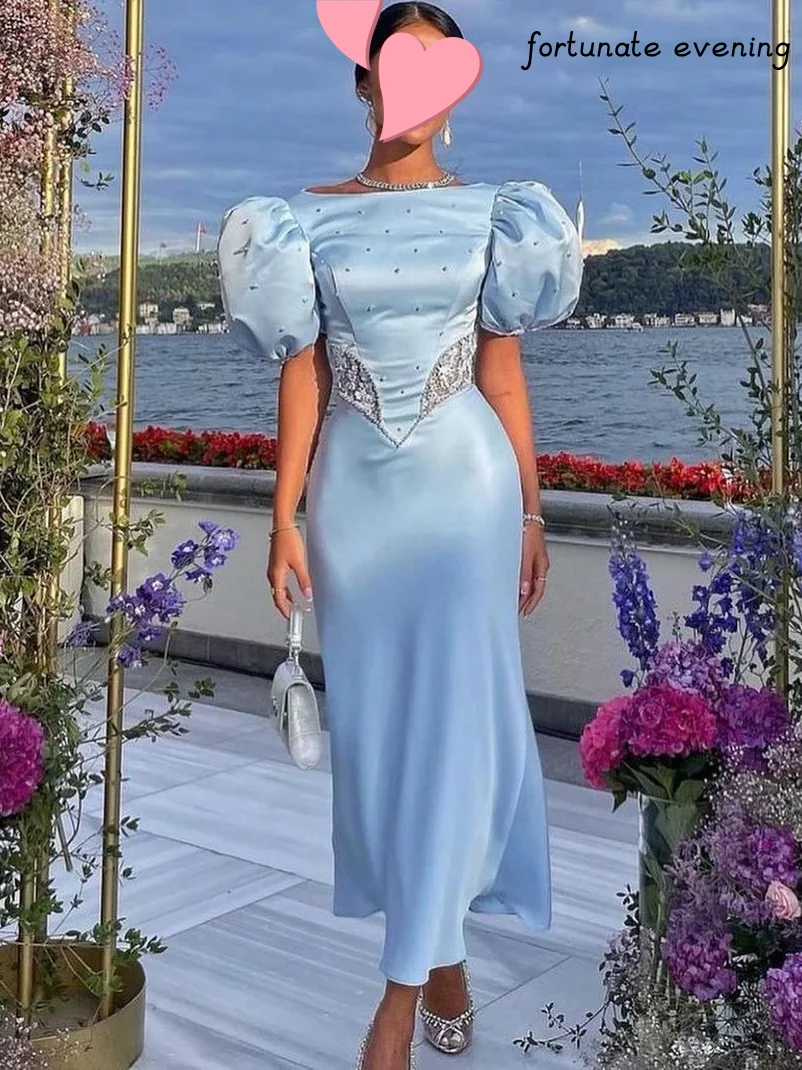 

Fortunate Evening Elegant Vintage Sweet Beaded Crystal Lace Mermaid Pearls Formal Occasion Prom Dress Evening Party Gowns