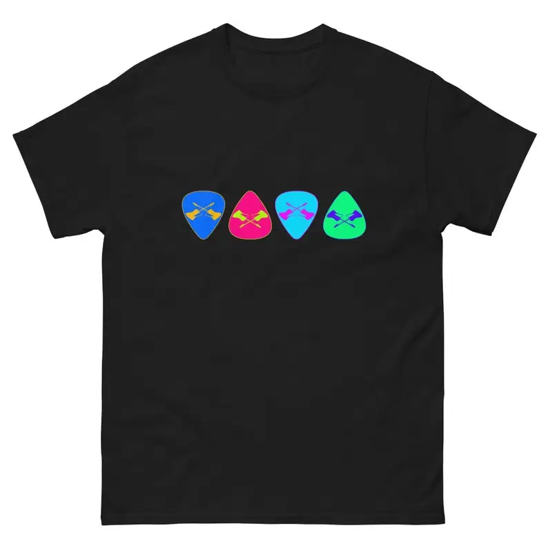 Retro Guitar Picks T-shirt