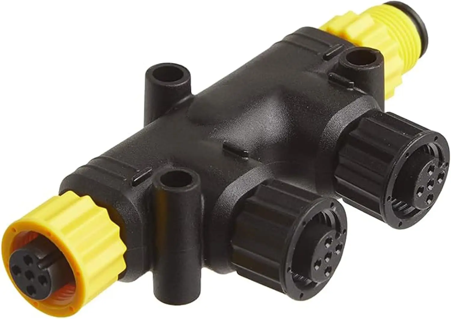 marine NMEA 2000 T-Connectors Dual Tee Connectors 2K Network for Lowrance Simrad Garmin Dual Device