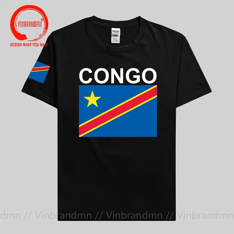 DR Congo men t shirts 2022 jerseys nation team cotton t-shirt gyms clothing tee country tops COD DRC DROC Congo-Kinsha Congolese