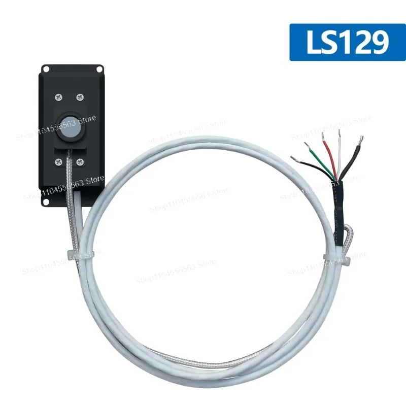 LS129 UV Digital Probe RS485 Modbus, Real-time UV Power & Temp Sensor for PLC HMI, 0-20000mW/cm²