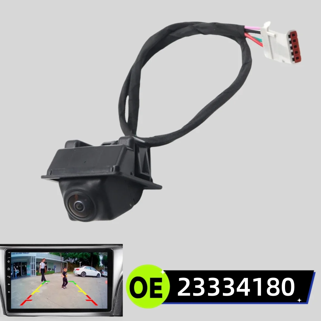 OEM 23334180 12V Black New Rear View Backup Parking Vehicle HD Car Camera for Chevrolet Malibu 2016 2017 2018 2019 20 2021 2022