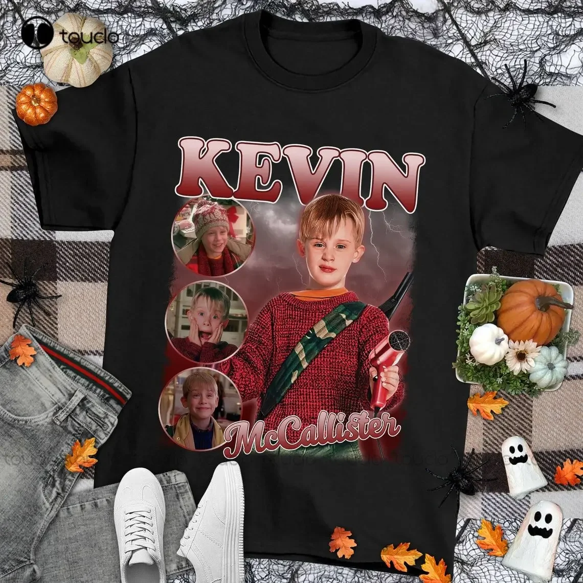 Kevin Mccallister Shirt Home Alone Shirt Kevin Home Alone Shirt Mens Athletic Shirts Xs-5Xl Custom Gift Make Your Design Unisex