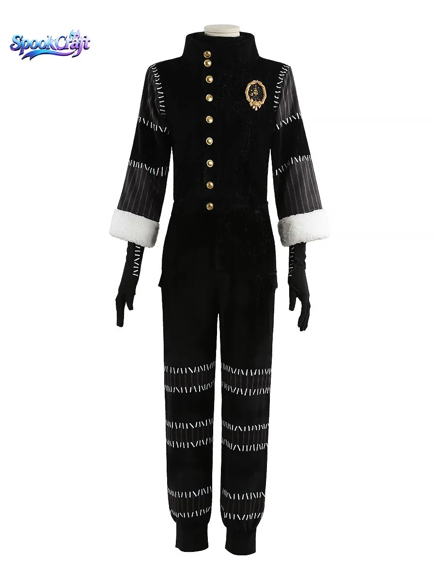 New Twisted Wonderland 2025 Christmas Rook Custom Made Full Set Men Cosplay Costume Anime Role Play Outfit view 6