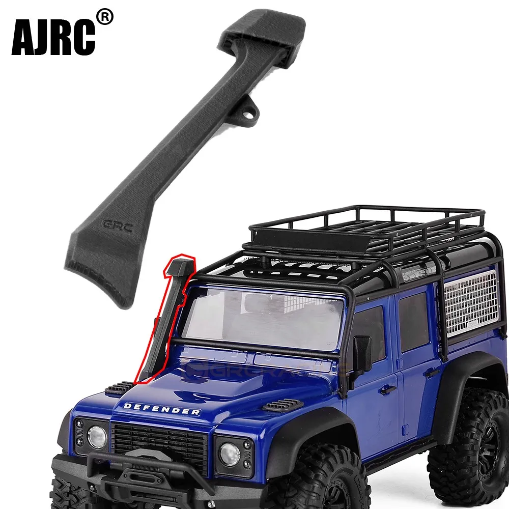 Snorkel/wade Throat (3d Printing) Car Shell Modification Parts For 1/18 Rc Crawler Car Traxxas Trx-4m Defender