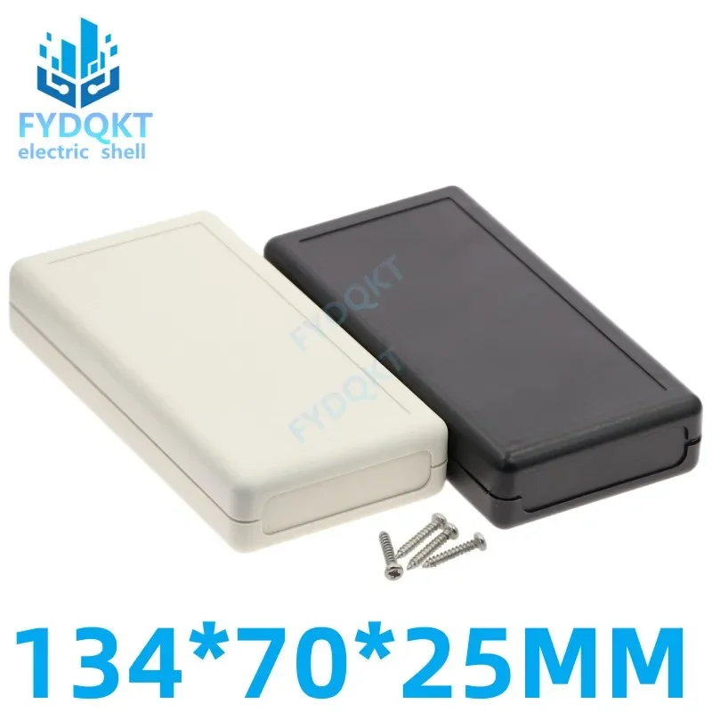 1 stücke Kunststoff Abdeckung Projekt Elektronische Instrument Fall Box ohne schrauben 134x70x25mm Draht Kreuzung Boxen