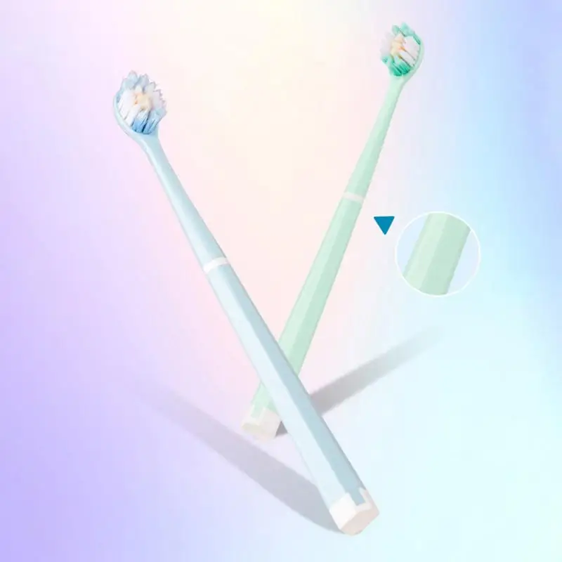 

Anti-bleeding Toothbrush Wide Head Gentle And Effective High Quality Material Practical Independent Packaging Adult Toothbrush