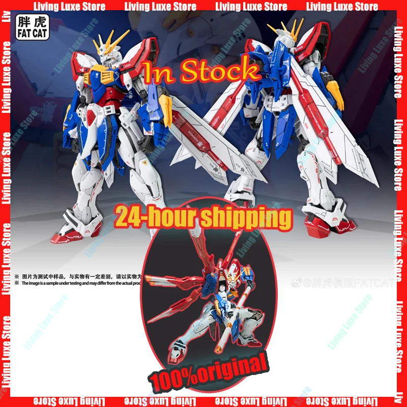 

In Stock Fat Cat Mg Model God 1/100 Model Ver 2.0 Assembly Model Kit Rgu Movable Joints Collectible Robot Kits Models Gifts Toys