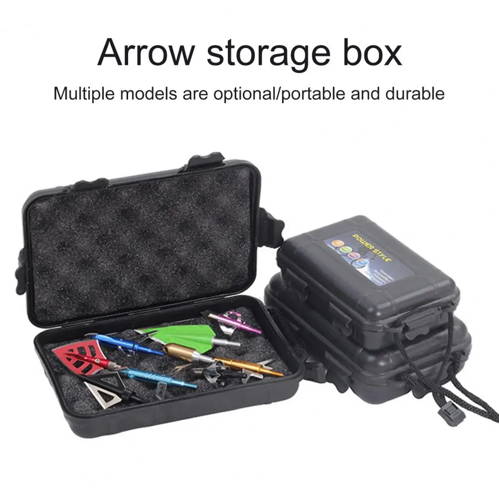 Arrowhead Box Waterproof High Hardness Dustproof Storage Arrow Plastic Bow And Arrow Archery Storage Holder Outdoor Supplies