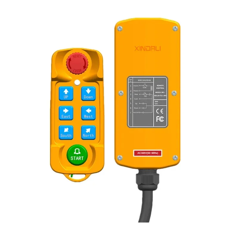 

Wireless Remote Control -F21-6 Buttons Industrial Switch Push Button Box