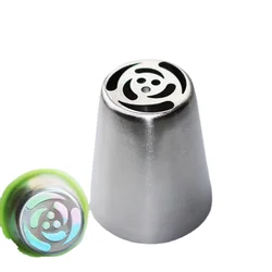 #74 New Arrival Russian Tulip Stainless Steel Icing Piping Nozzles Pastry Tips Fondant Cup Cake Baking Tool