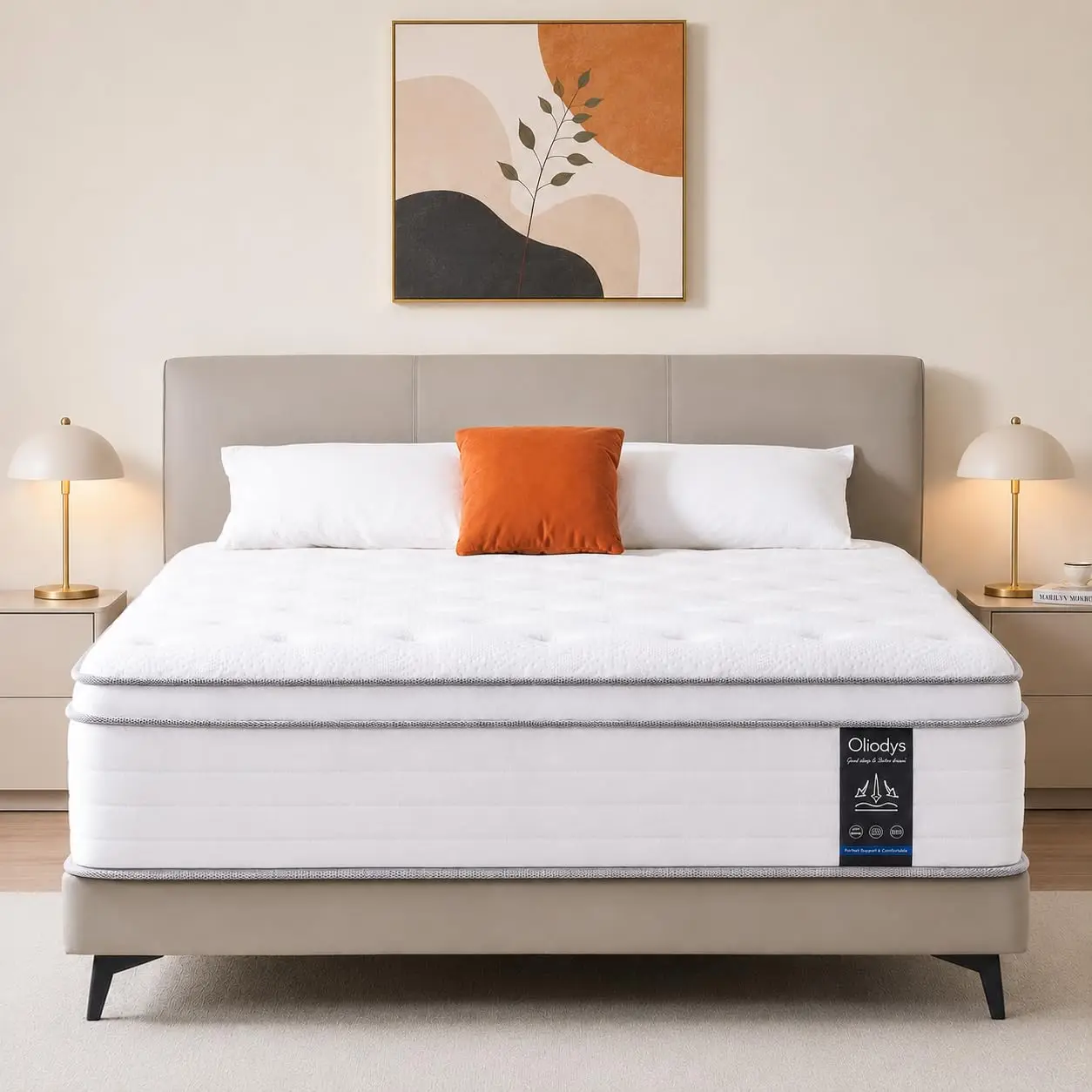 Cool Sleep & Pressure Relief, CertiPUR-US, Motion Isolation, Mattress in a Box, 80x60x14 Inches
