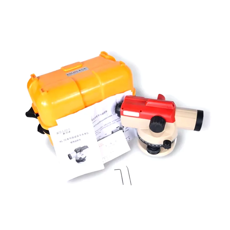 KOLIDA KL-60 Automatische optische Wasserwaage mit 40-mm-Blende, automatischem Wasserwaage-Set mit magnetisch gedämpftem Kompensator und Transportschloss