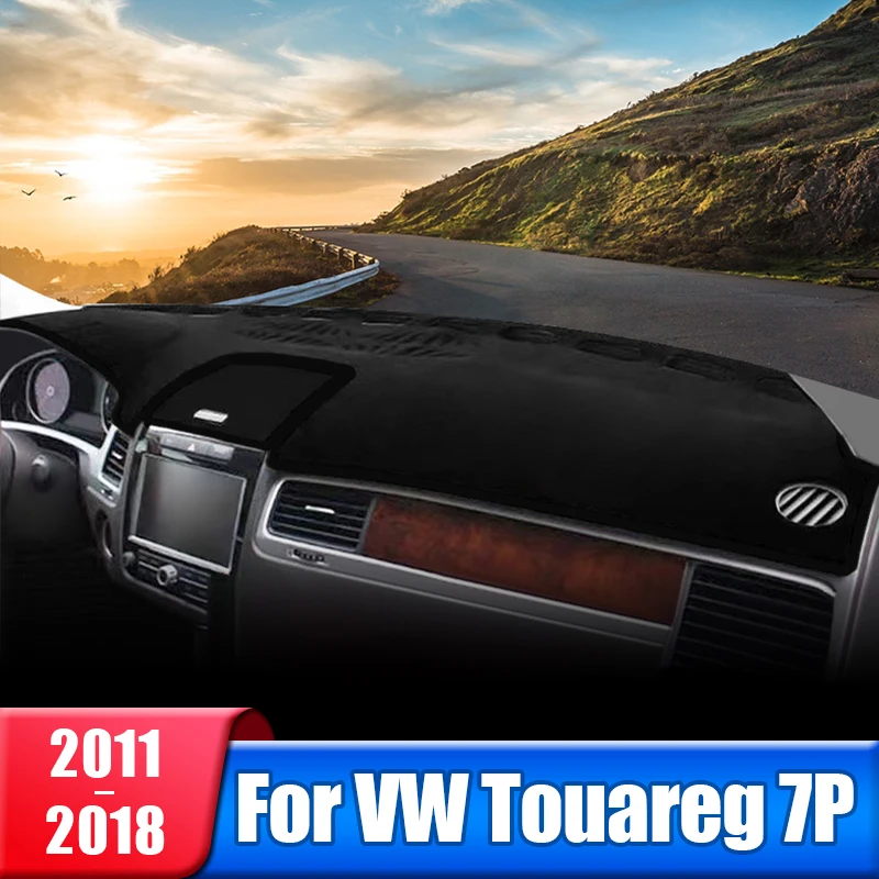 

Car Dashboard Cover For Volkswagen VW Touareg 7P 2011 2012 2013 2014 2015 2016 2017 2018 Dash Sun Shade Mat Pad Accessories