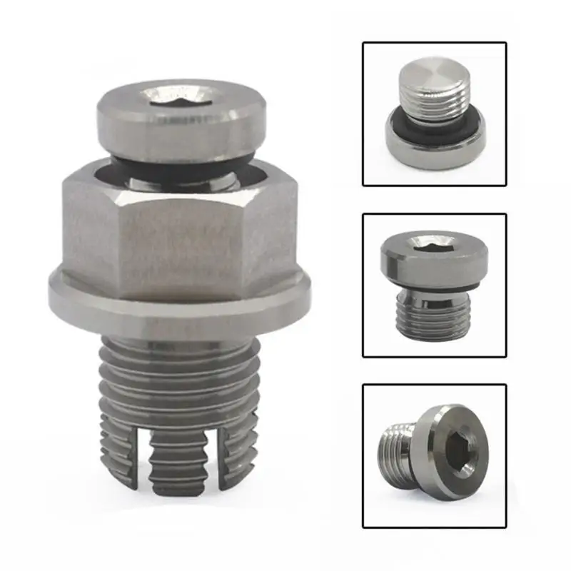 Easy to Use Stainless Steel Oil Drain Plug Repair Kits Anti Leakage Oil Drain Plug Repair Kits Simple Operation for Car