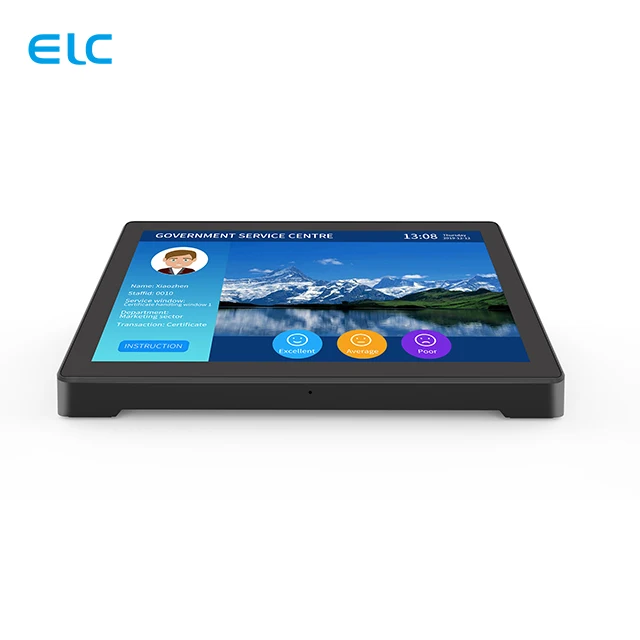8 Inch Android 8.1 RK3288 Quad Core Tablet Payment Desktop Digital Signage With 2GB Memory Capacity