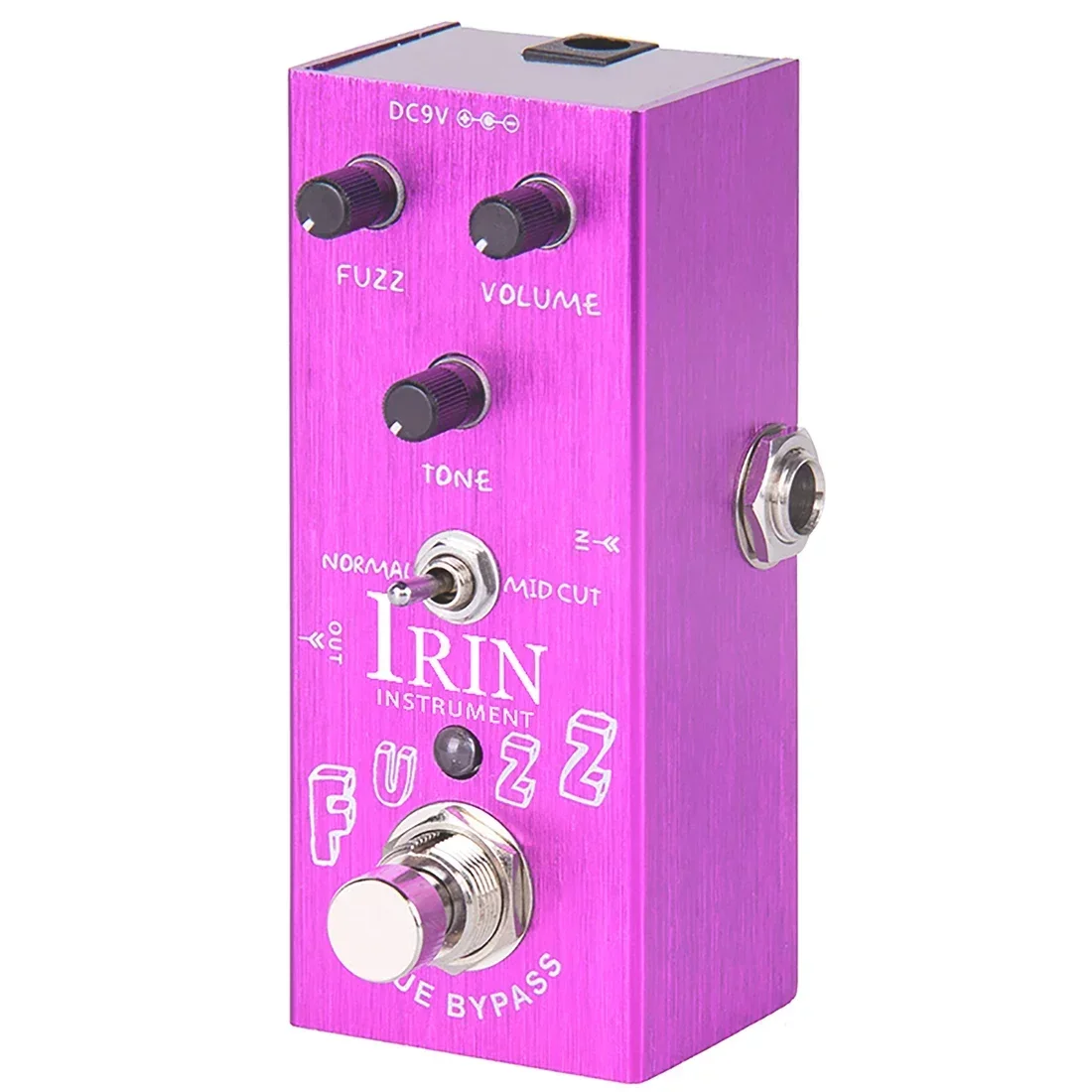 IRIN AN-12 Fuzz Electric Guitar Effect Pedal with True Bypass Vintage Fuzz Effector Pedal Adjustable Guitar Accessories & Parts