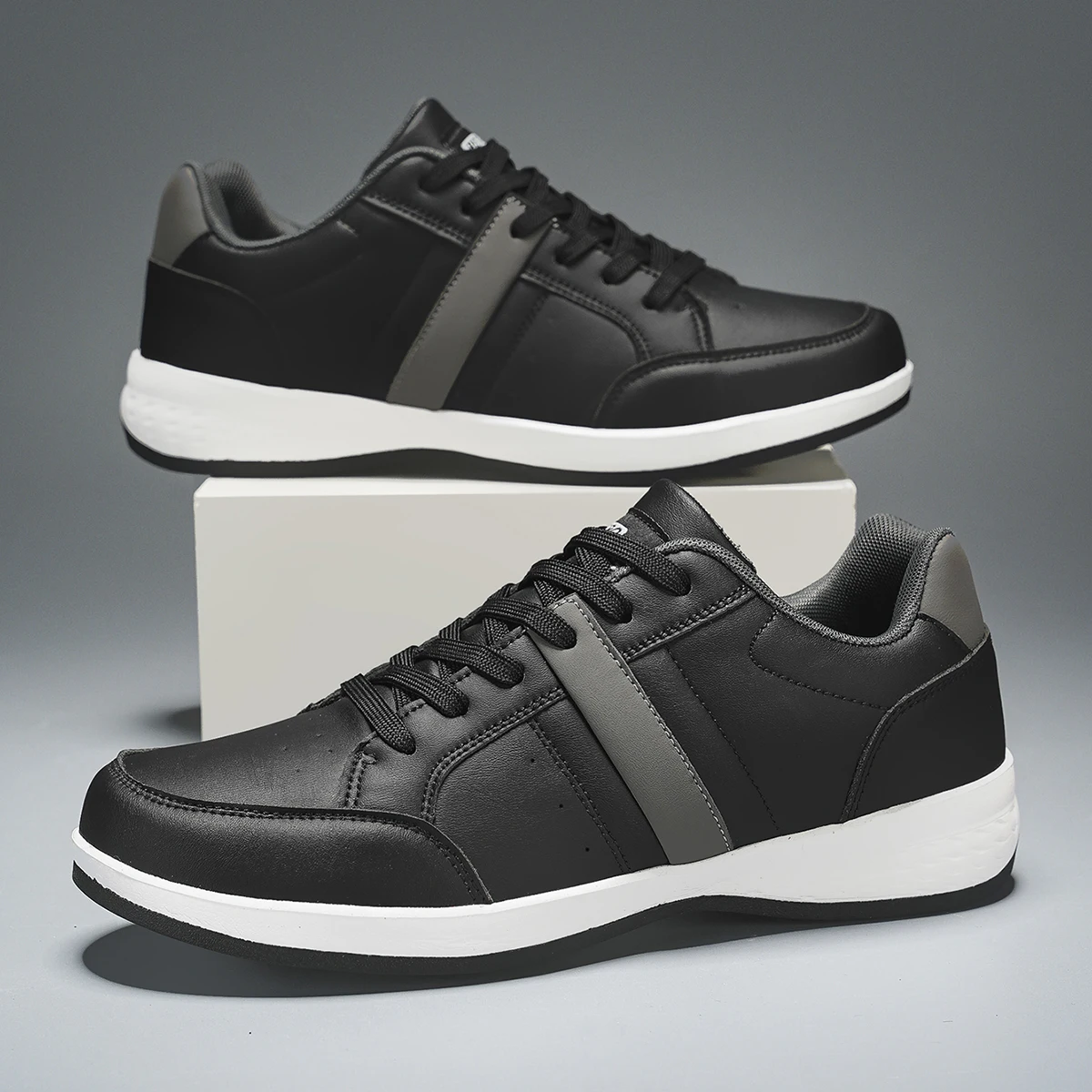 Lightweight Road Running Shoes - Herren-Laufschuhe für die Straße, Retro Low-Top