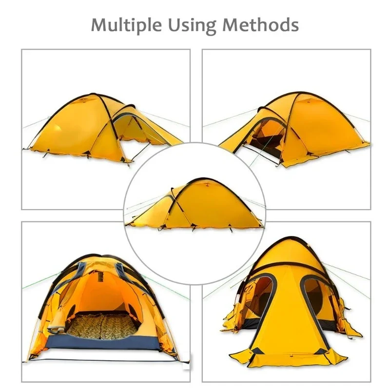 Climbing tents, outdoor supplies, polar survival, wild hiking, camping, rainstorm prevention