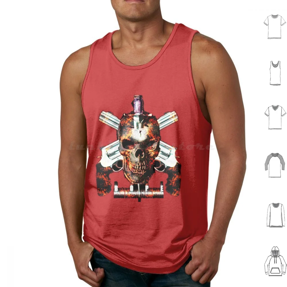 B.o.p.e. Tank Tops Print Cotton Bope Tropa De Elite