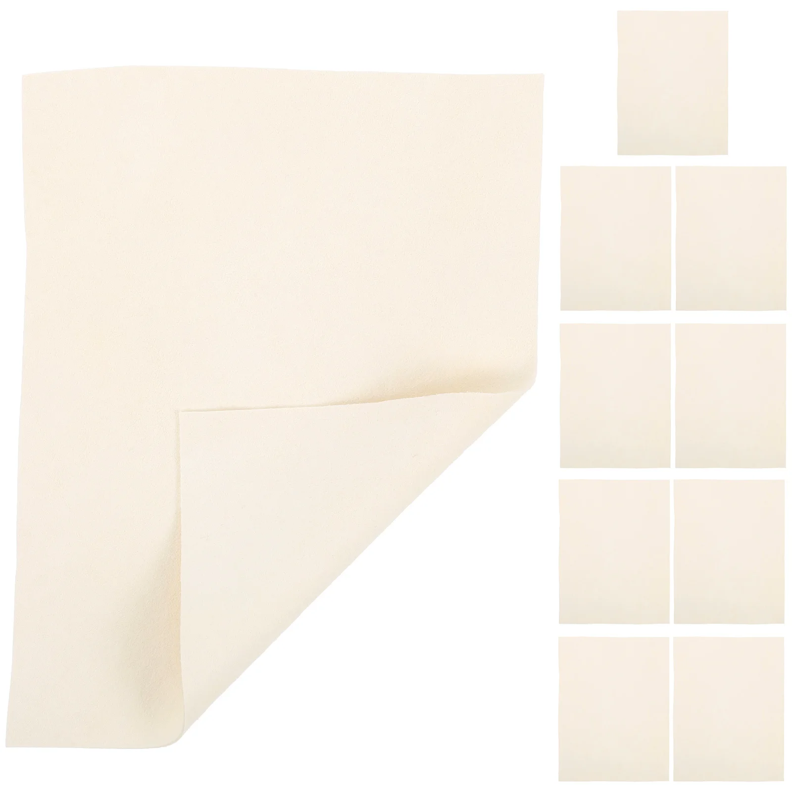 

10Pcs Pottery Trimming Cloth Durable Clay Craft Absorbent Towel DIY Sculpture Art Tool Pottery Tools Clay Cloth