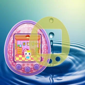 5 adet elektronik sanal dijital evcil hayvan oyun makinesi koruma filmi altın TPU koruyucu yumuşak Film Tamagotchis Pix/buluşuyor/tatlılar