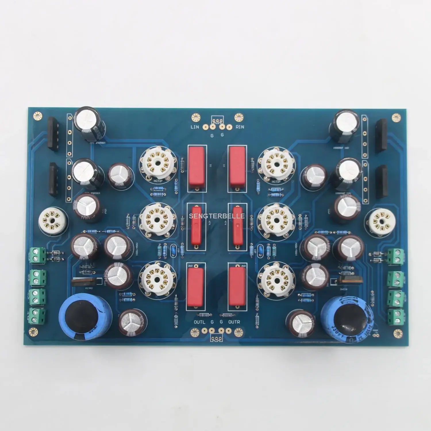 Плата стерео предусилителя HiFi JP200 в сборе, плата лампового предусилителя на базе Франции, схема JP200