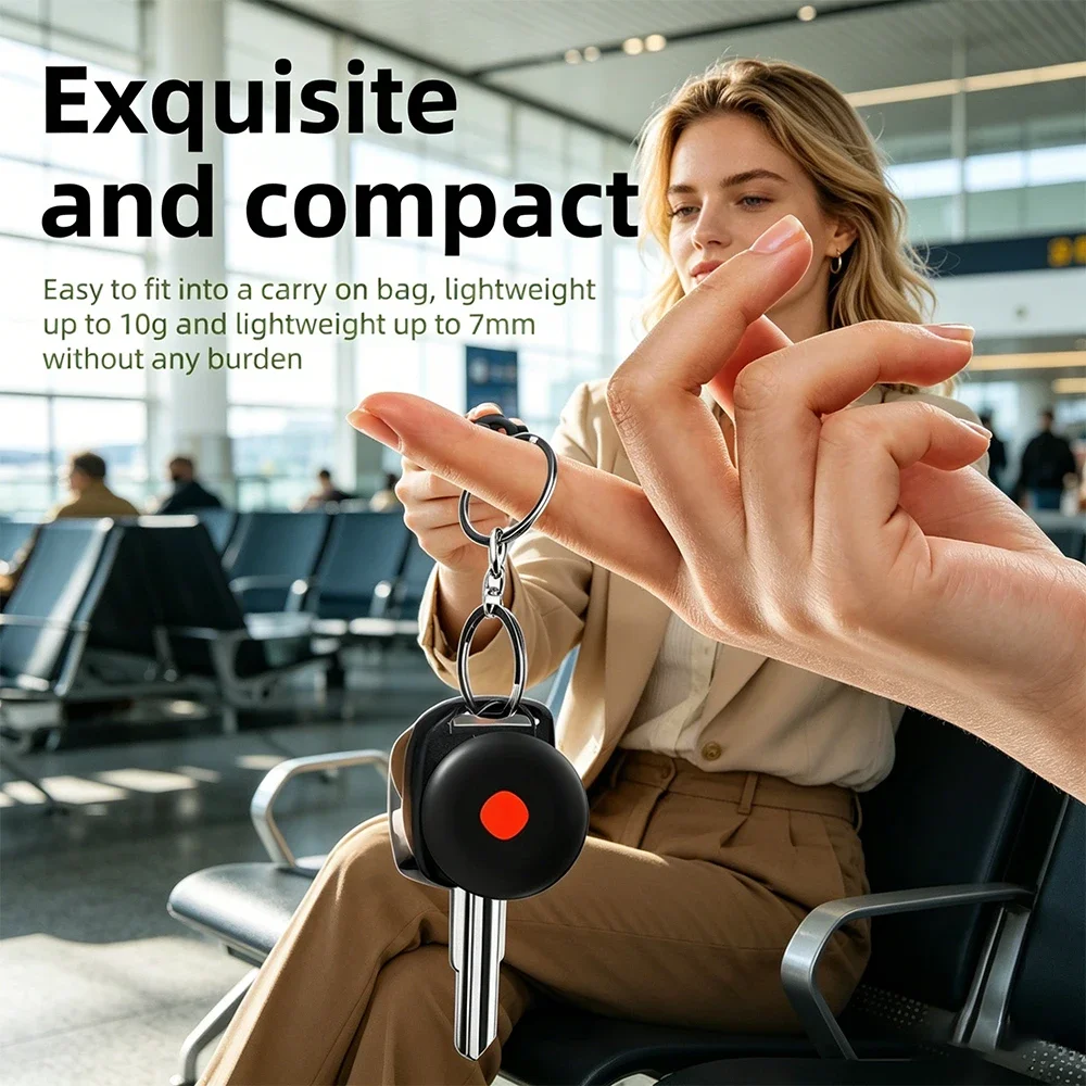 Mini Global Positioning Tracker Smart Item Finder Wireless Anti-loss Tag for Wallet Backpack Baggage Finder