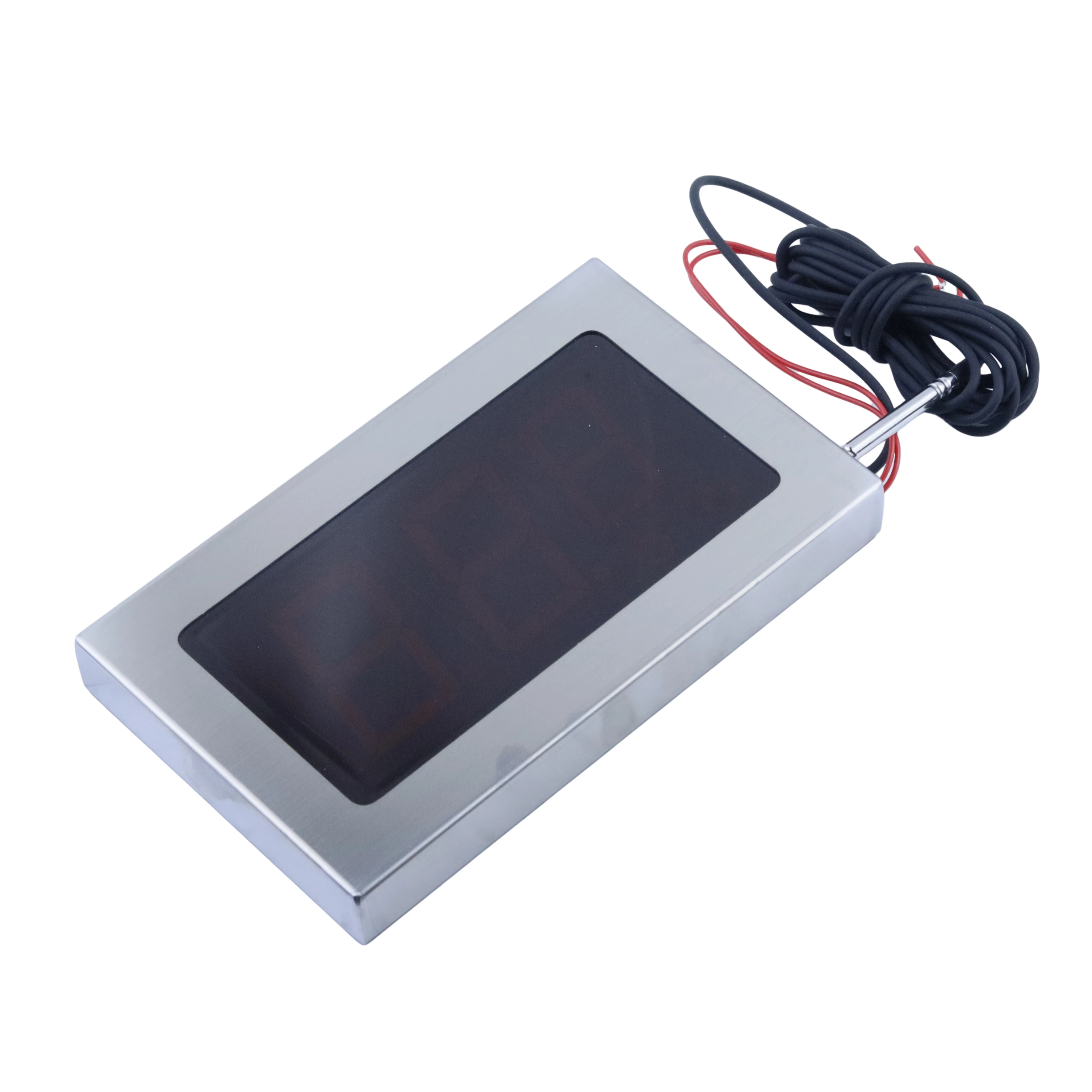 High Precision Large Screen Digital Thermometer -304 Stainless Steel Display for Freezer, Aquarium, Swimming Pool -9℃ to 99℃