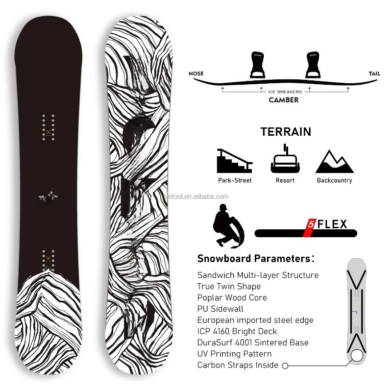Complete Men's Snowboard Package 360 Seconds Bound XFITGO Boots All Terrain Regular Suitable for Beginners 2025