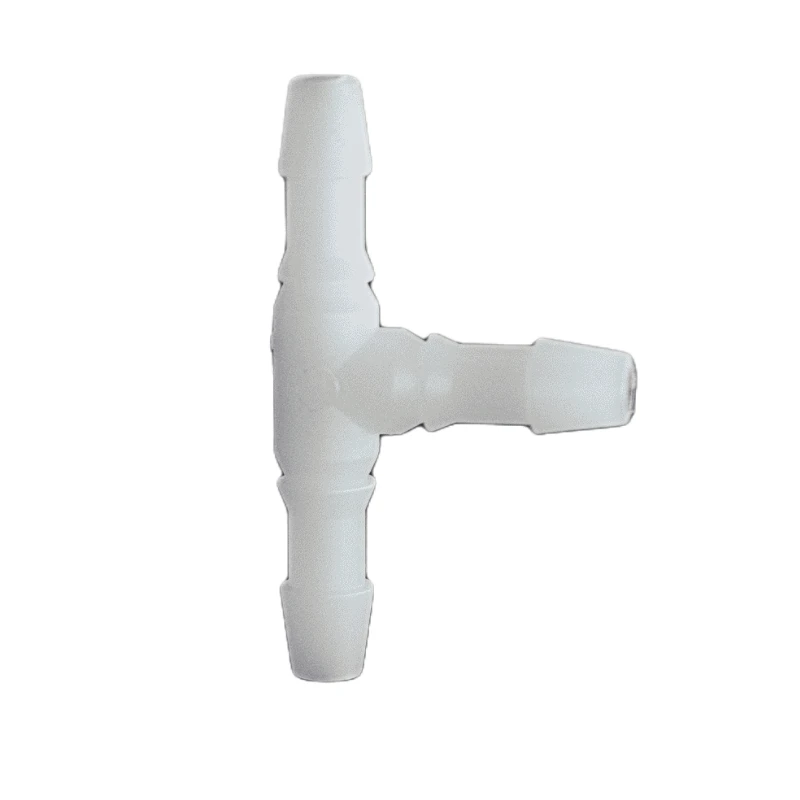 10Pcs equal diameter tee straight through two, four-way T-type tee connector, plastic connector, pagoda tee, hose connector