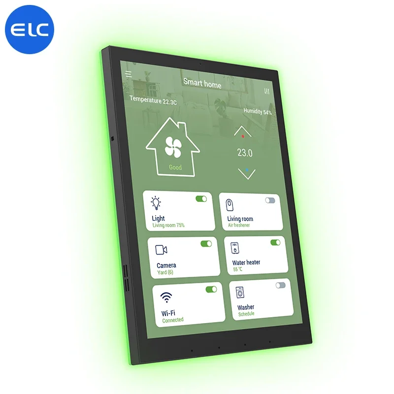 

Горячая продажа SMT97 Smart Home 9,7-дюймовый планшет Android 13 с четырехъядерным процессором RK3566 для сенсорного дисплея управления