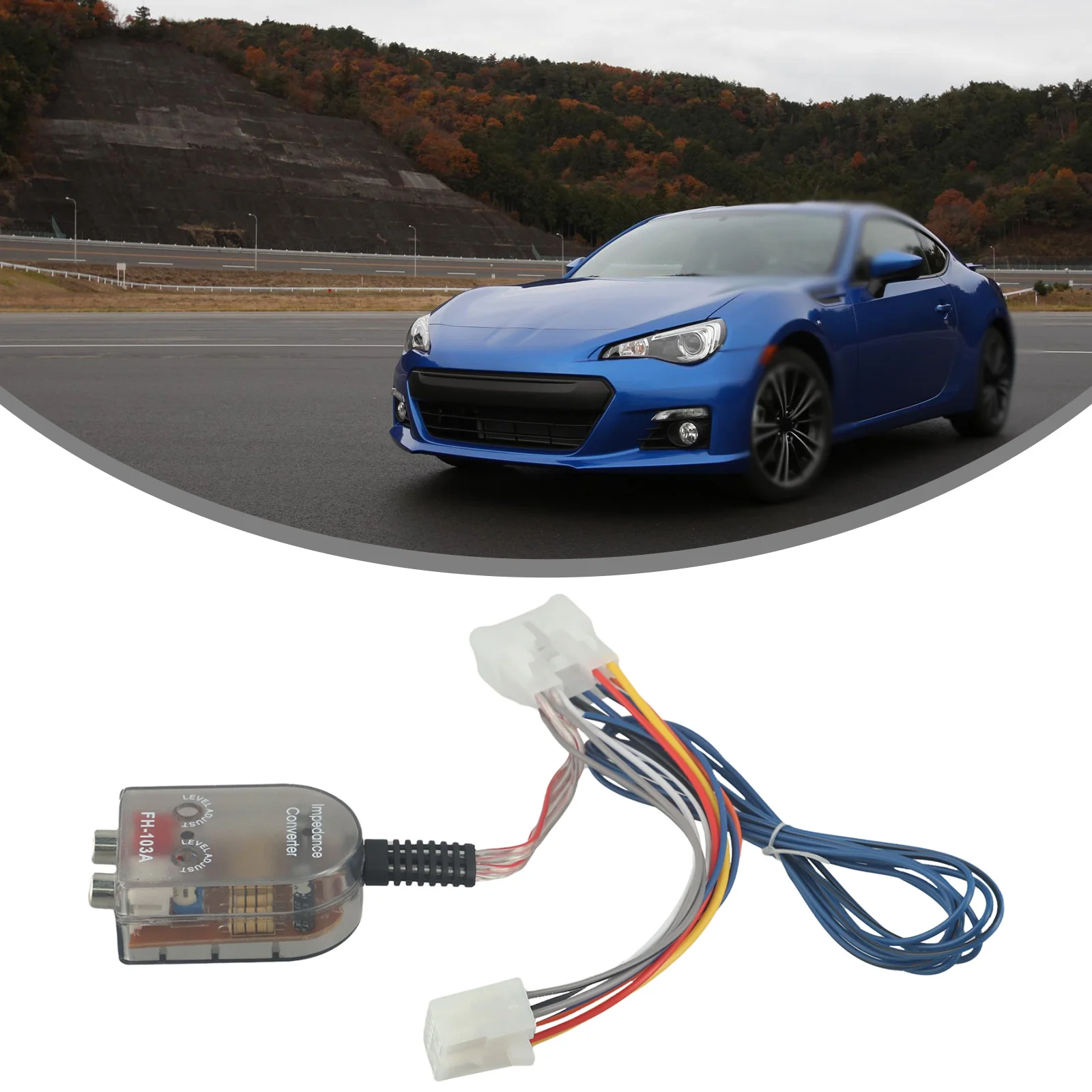 for toyota Wire Adapter Subwoofer Play Enhanced Audio Performance Line Out Converter Pre-installed Remote Wire