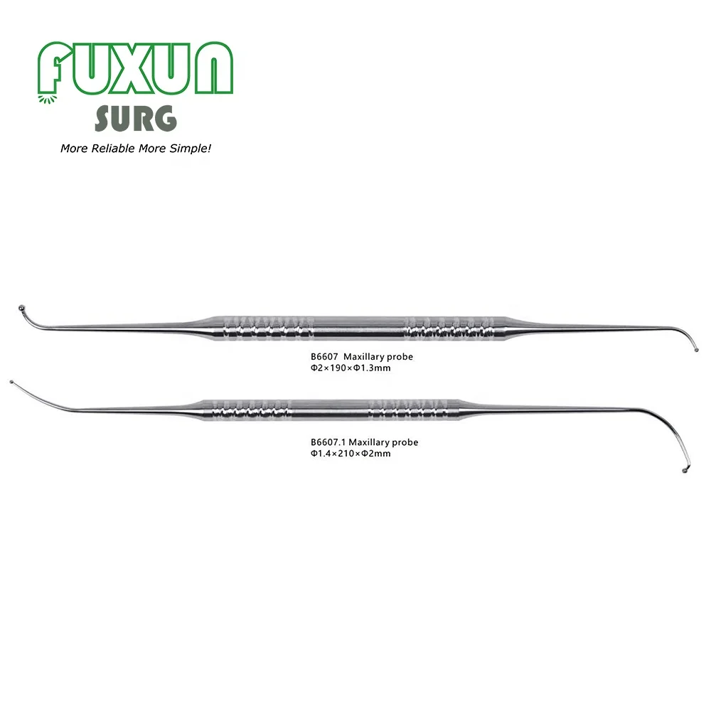 Premium Rhinology Two Ends ENT Nasal Maxillary Probe