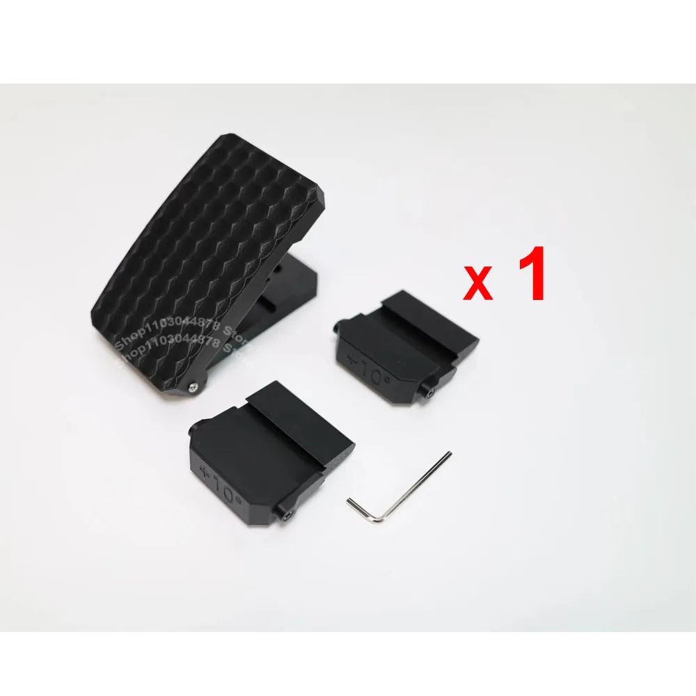 Drukowane w 3D pedały do gier, przepustnica, hamulec, sprzęgło, regulowany panel pedałów z modułem kątowym do pedałów Moza SRP/SRP Lite/SRP2 — zdjęcie produktu 2