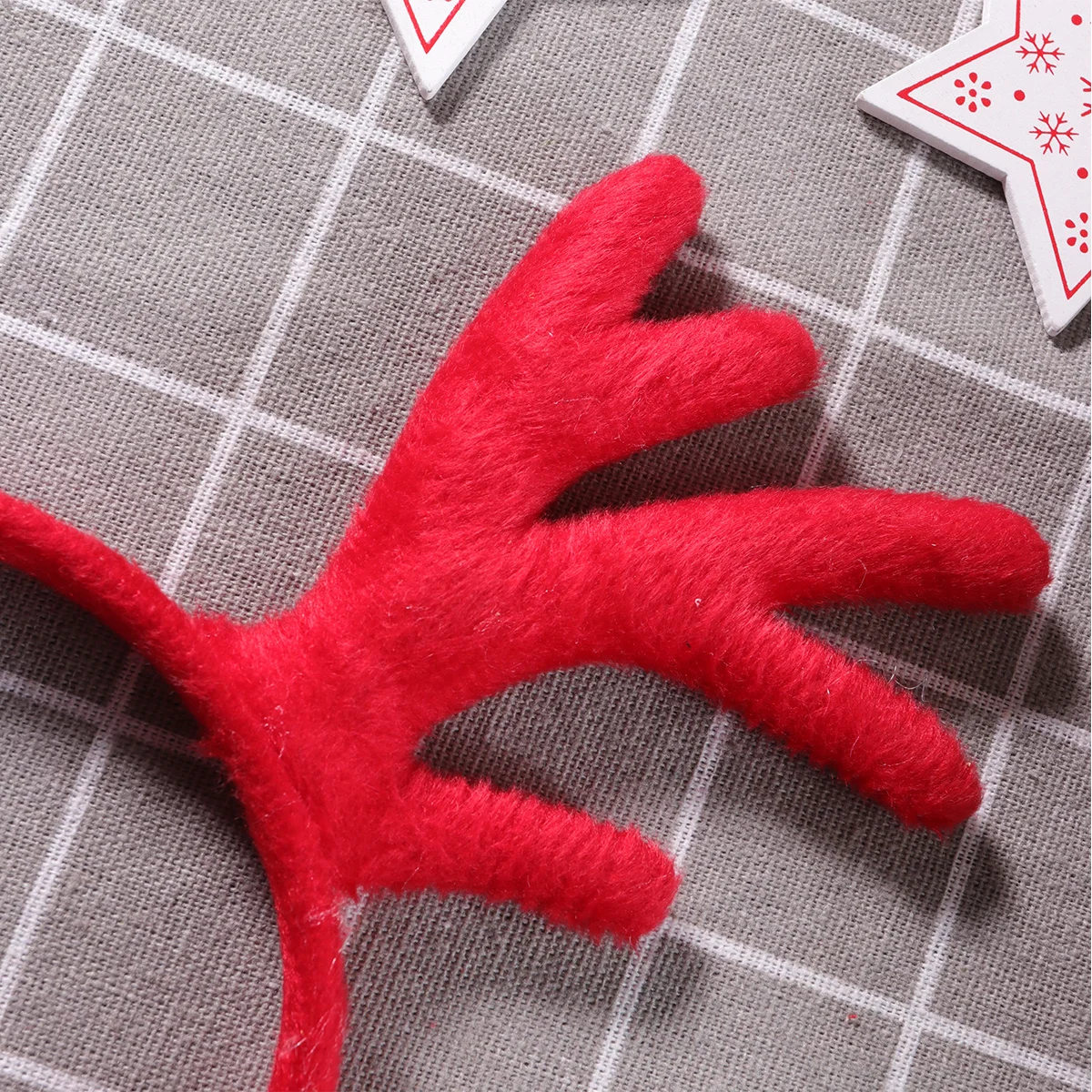 

Antler Christmas Hair Hoops Resin Headband Lightweight Durable Festival Party Cosplay Hair Band Antler Headband Prop