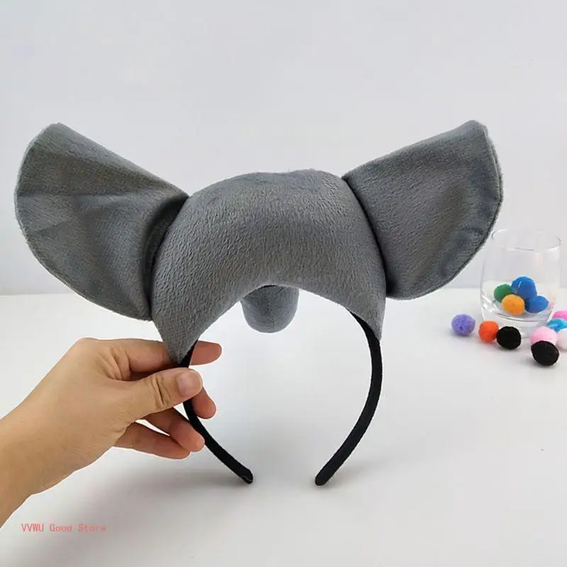 3 Pcs/set Children Performance Props Elephant Hair Accessories Set Halloween Dec