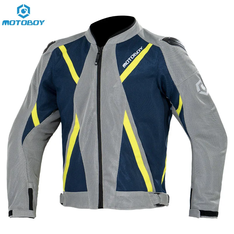 

Летняя мотоциклетная куртка для защиты от падения, мотоциклетная куртка для езды на велосипеде, сетчатая мотоциклетная одежда для мужчин