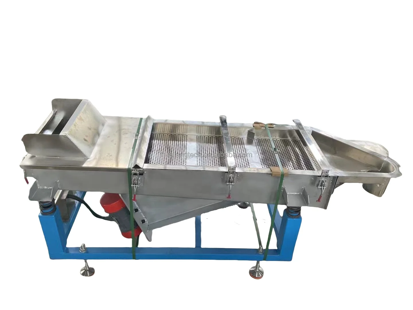 High efficiency vibrating screen square linear plastic particle vibrating screen machine plastic vibrating screen machine