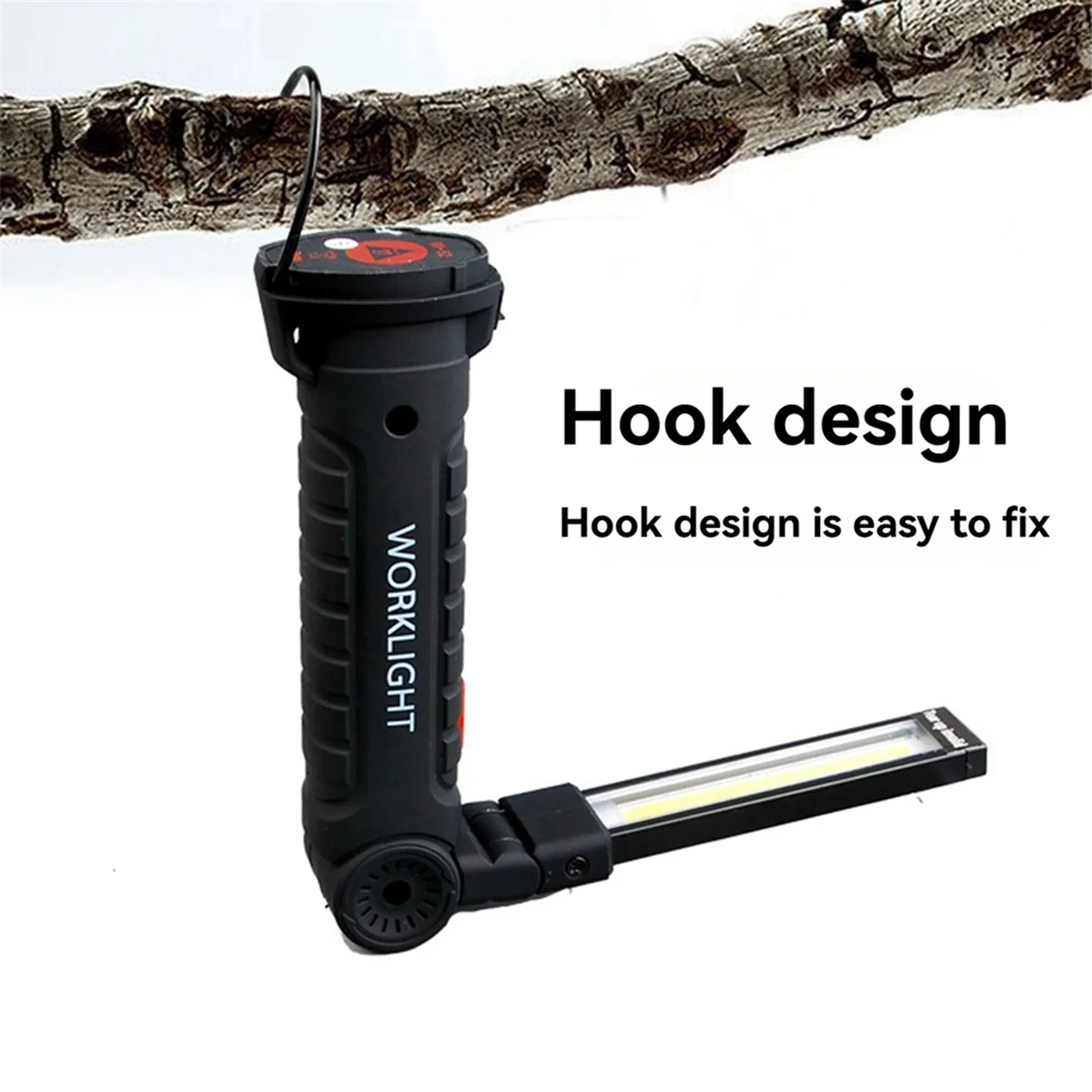 A71P LED طوي ضوء العمل المحمولة مقاوم للماء التخييم ضوء إصلاح السيارات ضوء في الهواء الطلق خيمة مصباح يدوي كبير W52