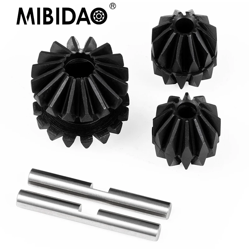 MIBIDAO Differential Gear/ Main Gear/Satellite Gears for TamiyaTT02 1/10 RC Car Upgrade Parts