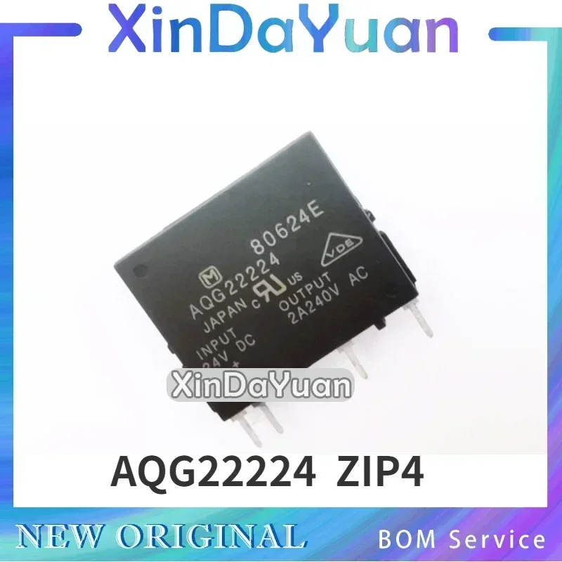5 szt. przekaźników półprzewodnikowych AQG22224 ZIP-4