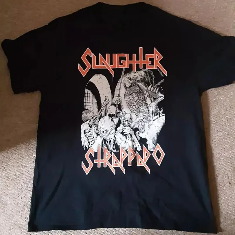 Slaughter Band Death Metal T-Shirt Damen Herren Baumwolle BT165